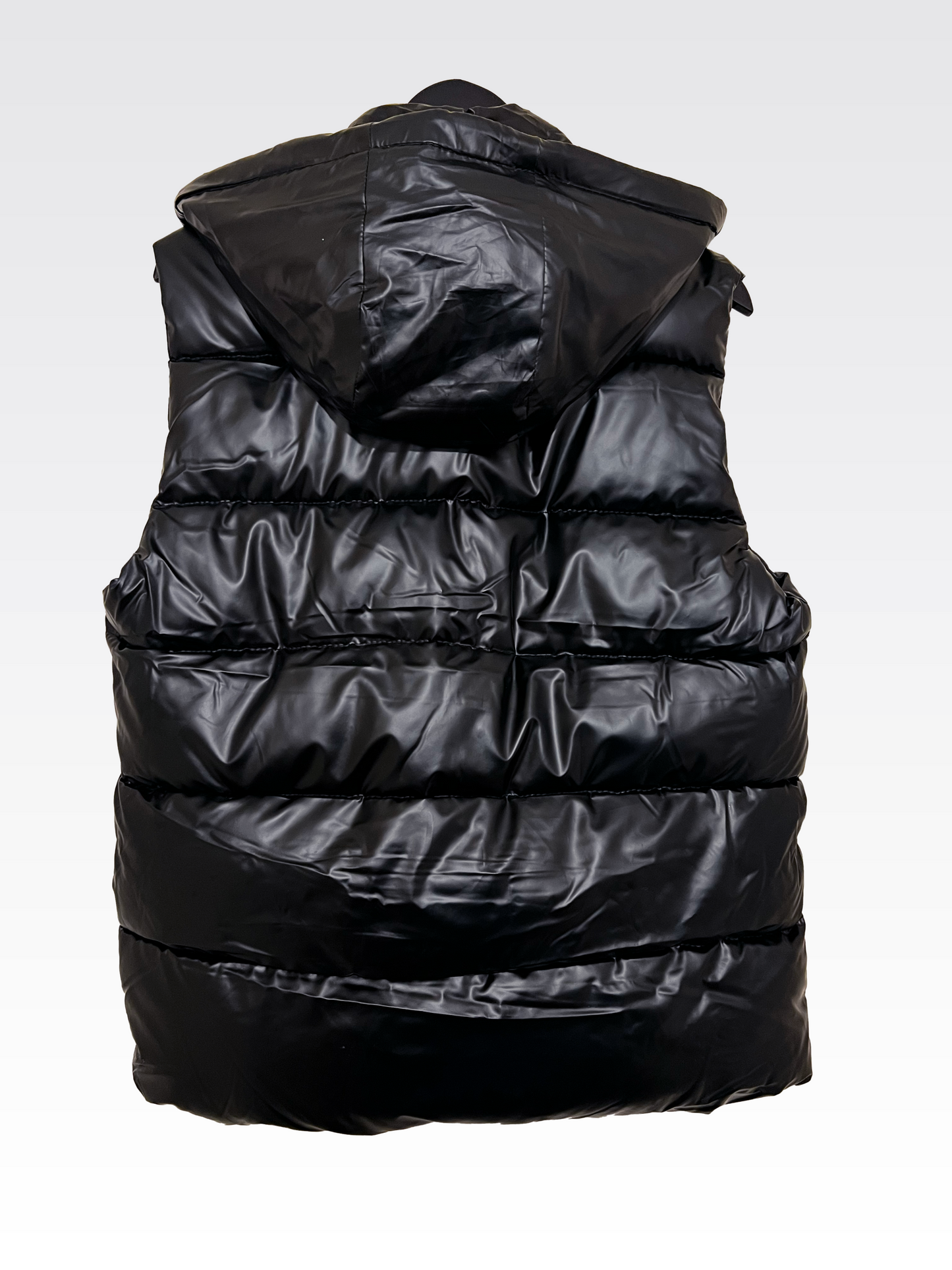 Balling London Black Gilet Zip off hoodie