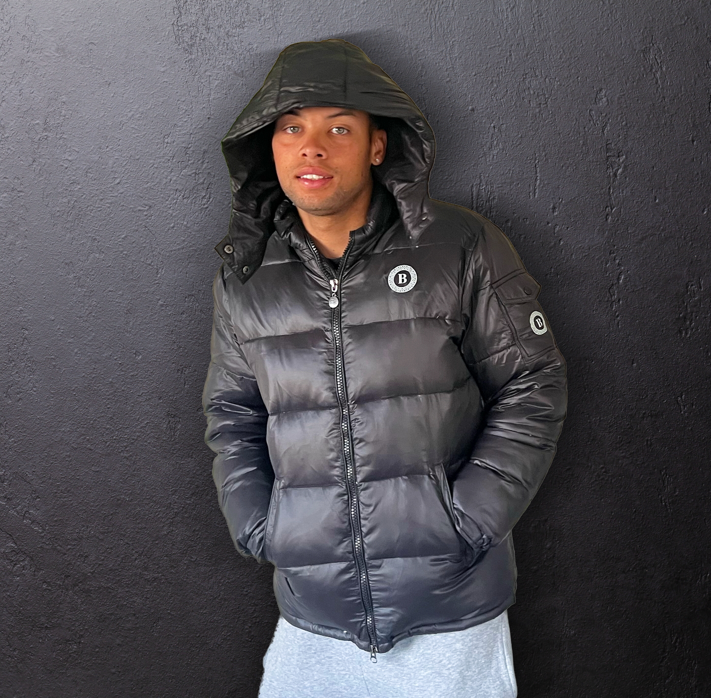 Black Balling London Puffer Jacket