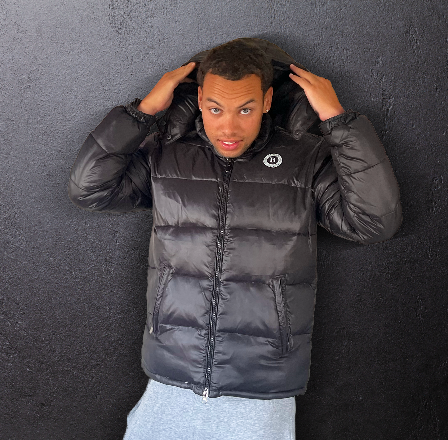 Black Balling London Puffer Jacket