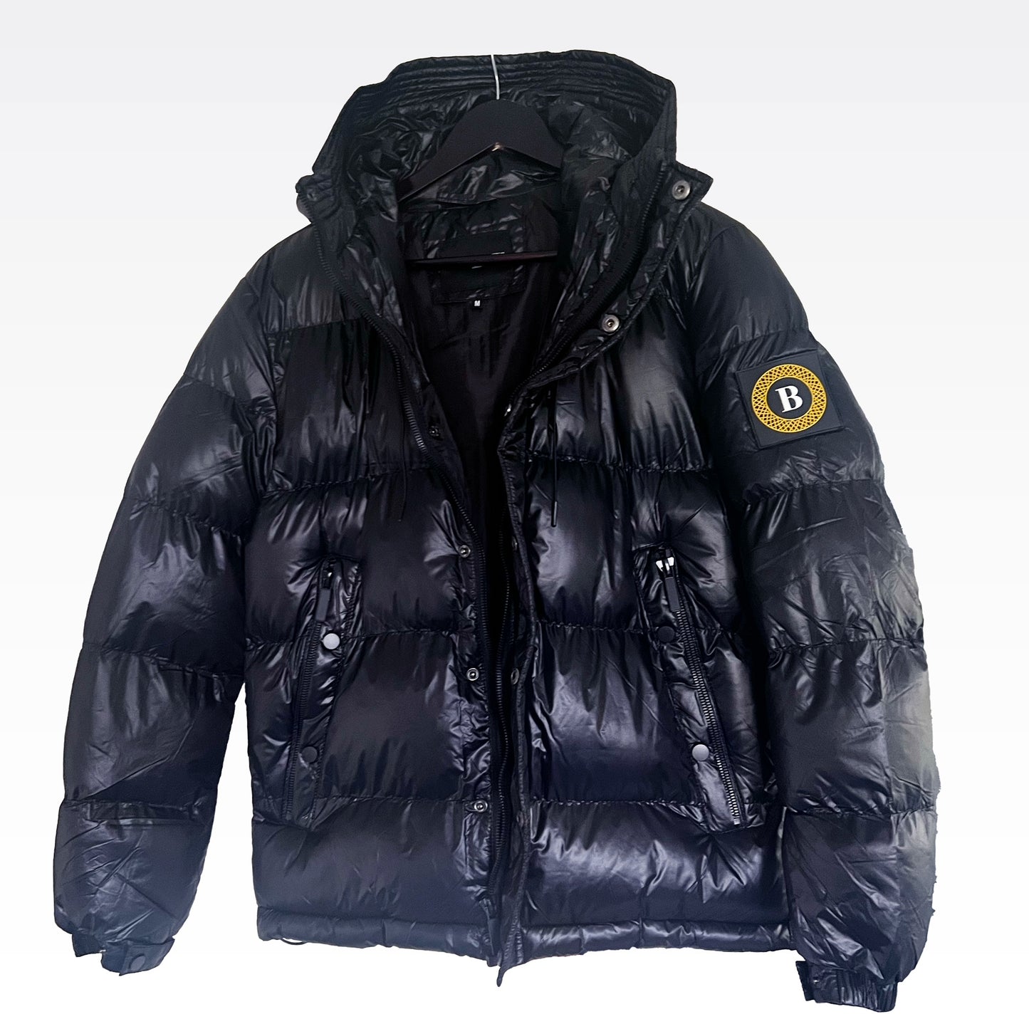 Balling London Black Padded Puffer Winter Jacket