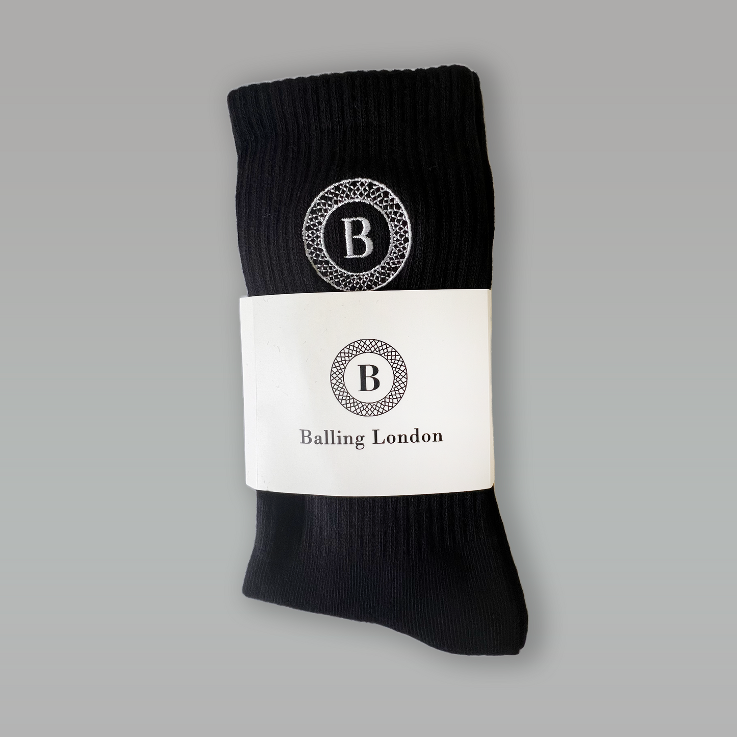 Balling London sport Socks anti slip stripe high quality crew grip